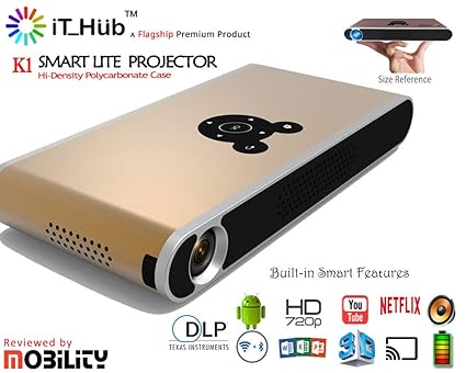 iT_Hub_K1_Smart Lite DLP Projector (300 Ansi Lumen)