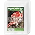 GOTISXIN 100 Quart 8” x10” Vacuum Sealer Bags, Airtight,Pre-cut,Heavy Duty BPA-Free Commercial Grade,for Sous Vide & Vacuumed Storage, Vac Seal Bags,for Food Saver & Seal a Meal Machines