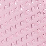 Curver My Style Rattan Effect 4 x 4 Litre Storage Baskets Pink view 4