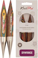 KnitPro Symfonie Interchangeable Circular Needles 5 in 13 cm 15 mm