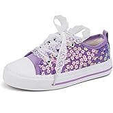 ToandonToddler Kids Sneakers Sparkle Fashion Glitter Sequins Canvas Shoes
