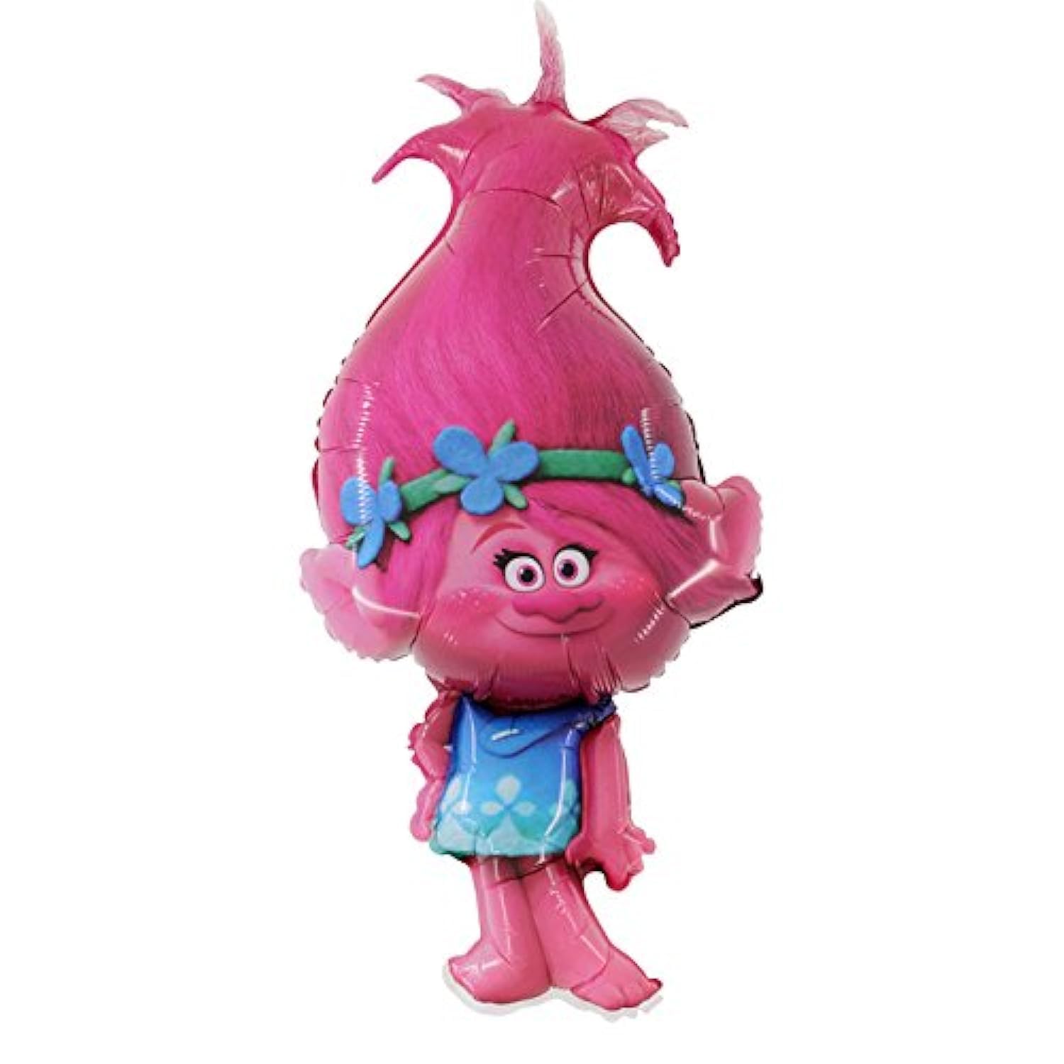 39" Princess Poppy Foil Balloon - Trolls Party Balloon
