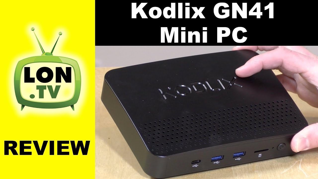 Watch KODLIX GN41 Fanless Mini PC Review - $230 with 8GB RAM