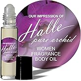 MOBETTER FRAGRANCE OILS' Impression of Pure Orchid for Women (10ml Roll On) Fragrance Perfume Body Oil, Top notes are Papaya, Cactus and Amalfi Lemon, Travel Size, Uncut, Long Lasting