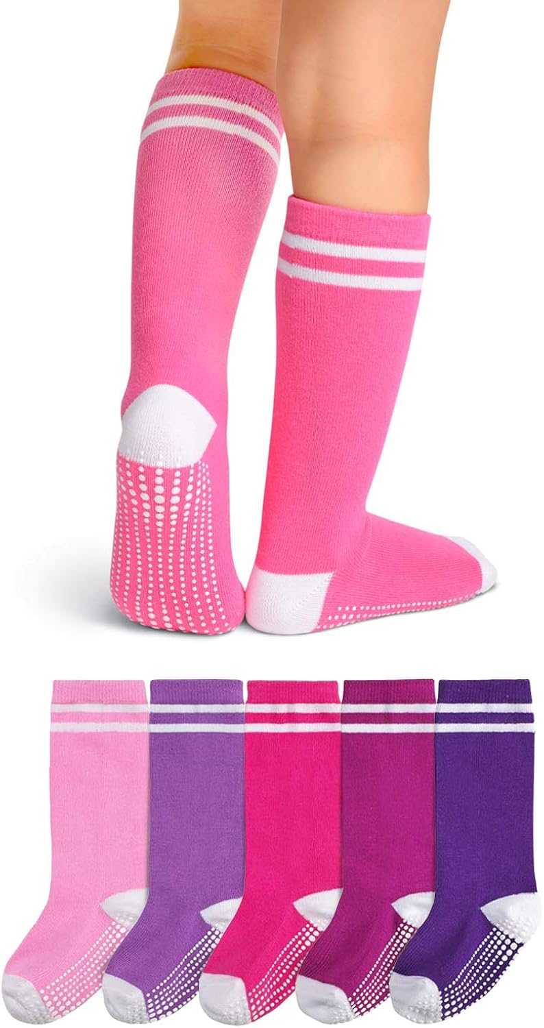 baby pink knee high socks