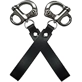 Beigaoxu Quick Release Shackle, Multi-Purpose Shackle, high Load-Bearing Rigging, Spring Type, Suitable for SCBA mask Sailing Rigging, Marine Grade 316 Stainless Steel Shackle, Set of 2 Pieces