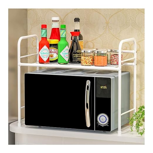 WENZHE Estantería Cocina Baldas Horno Microondas Alacena ...