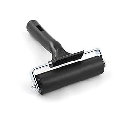 QWORK 4 Inch Rubber Roller, Tape Roller for