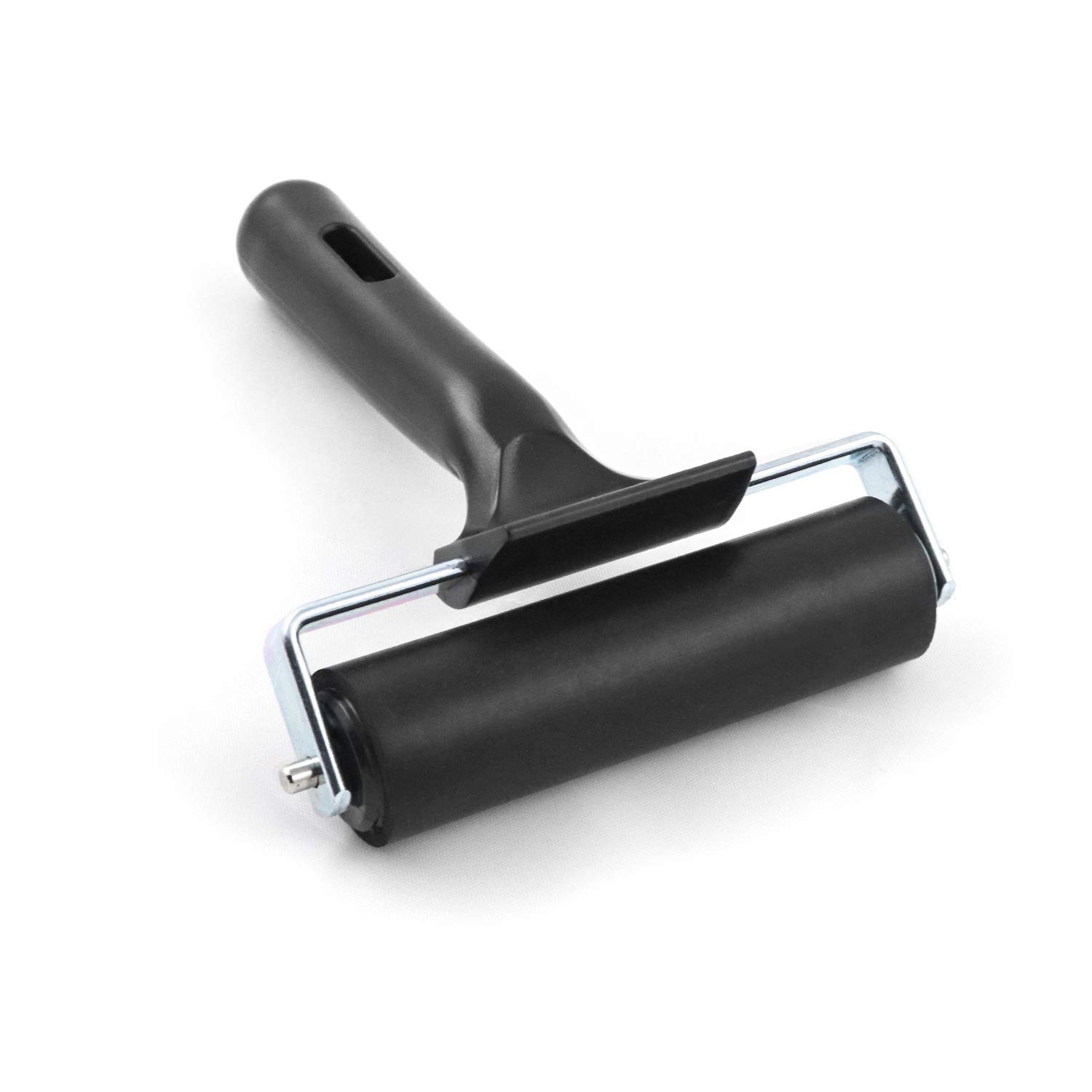 QWORK 4 Inch Rubber Roller, Tape Roller for