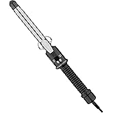 Conair Instant Heat 3/4-Inch Curling Iron, ¾-inch Barrel Produces Tight Curls, Hair Curler for Short to Medium Hair, 25 Heat Setting Hair Curling Iron, Black