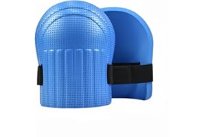 Kenhihi Gardening Knee Pads for Women and Men - Lightweight Waterproof Foam, and Easy Fit Knee Pads for Gardening with Adjustable Hook'n'Loop Straps - Perfect Womens for Work (Blue)