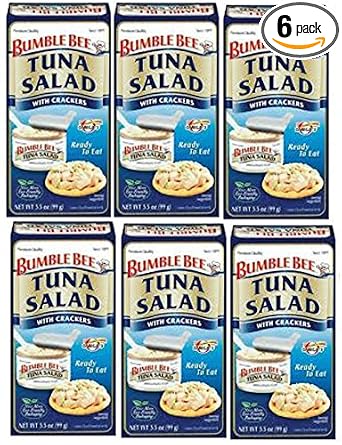 Performance Food Group bumble bee tuna sal w/ crackrs ahf70777 (086600707778)