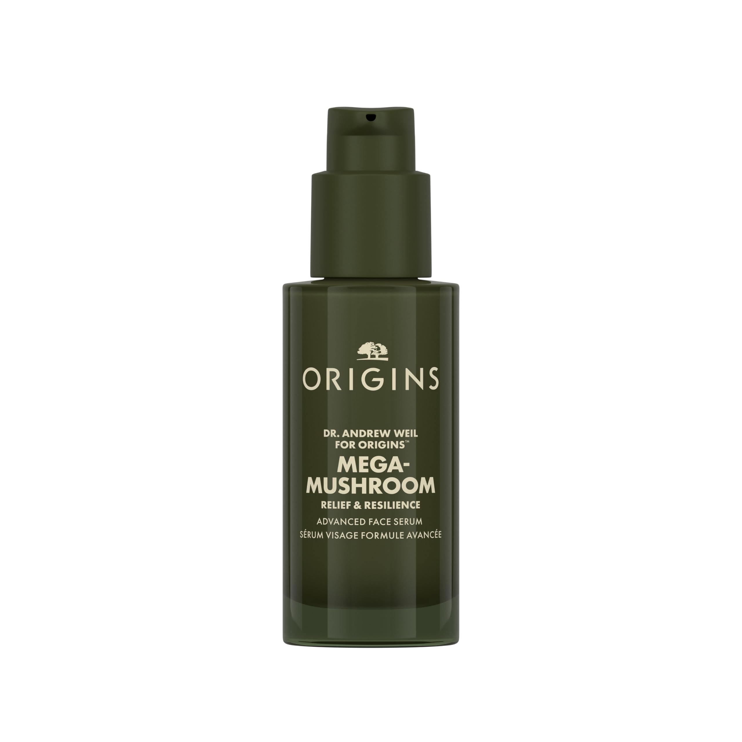 Origins Mega-Mushroom Advanced Face Serum | Reduces Visible Redness & Strengthens Skin's Barrier | With Reishi Mushroom, 50 ml