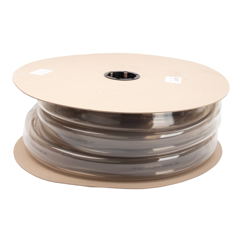 1-1/2" X 1-7/8" Clear Vinyl Tubing by LDR | Durable, Non-Toxic, Lay-Flat Hose, 50-Foot Spool