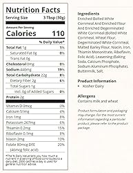 White Lily Self-Rising Buttermilk Corn Meal, 5 lb
