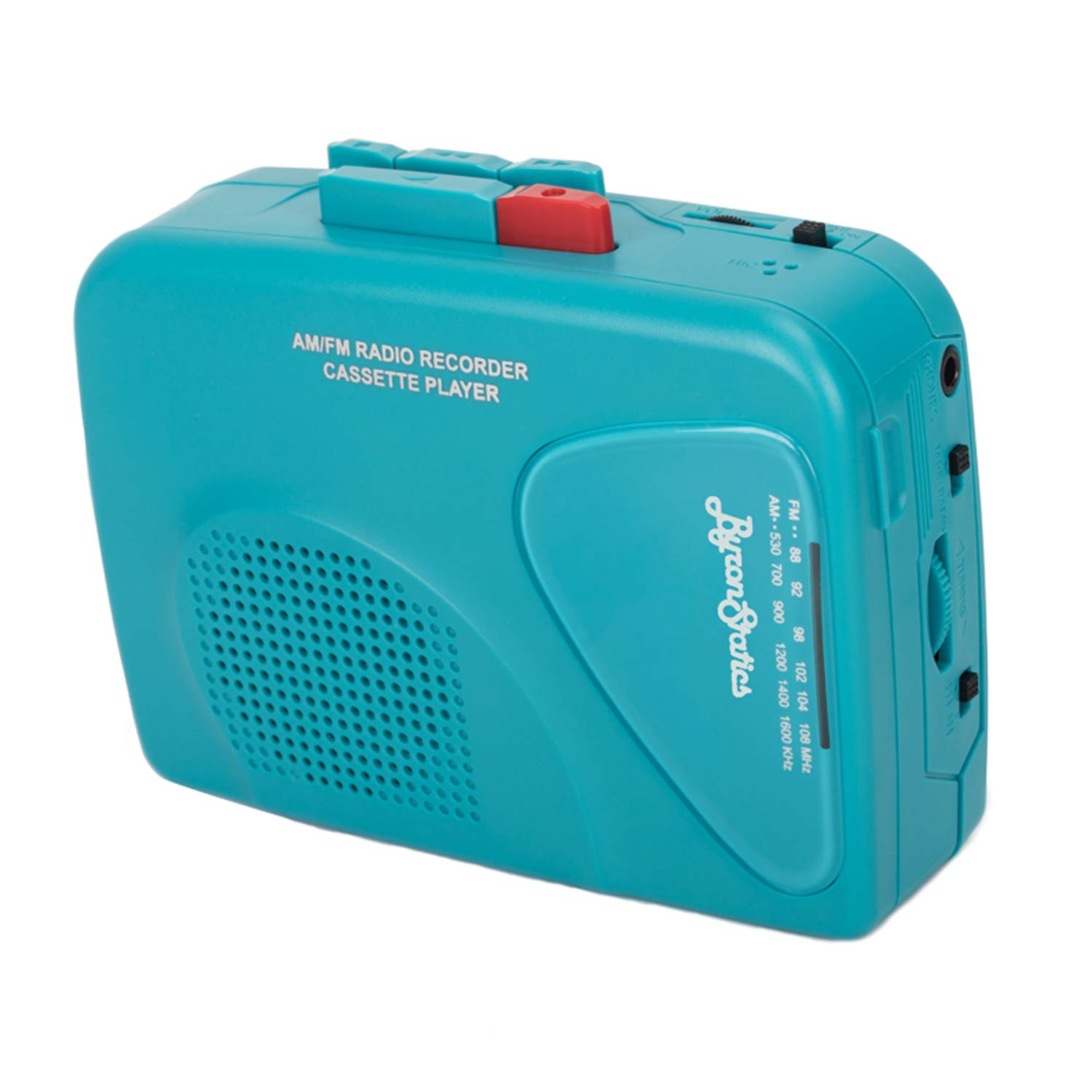 Byron Statics Portable Cassette Players Recorders FM AM Radio Walkman