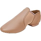 Stelle Jazz Shoes for Girls Boys Leather Unisex Slip-On Dance Shoes (Toddler/Little Kid/Big Kid)