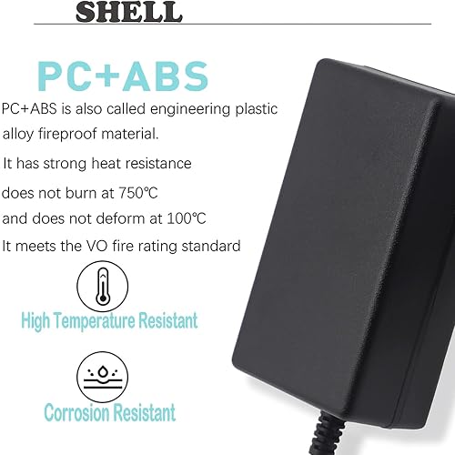 Universal 19V 2A AC Adapter – 38W Power Supply With 5.5x2.1mm/2.5mm DC Plug For Monitors, Routers, Speakers & More