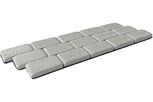 ZERINT WW-100RG15 Wheel Adhesive Stick-on Weight Mellow Style 1 oz 15 pcs