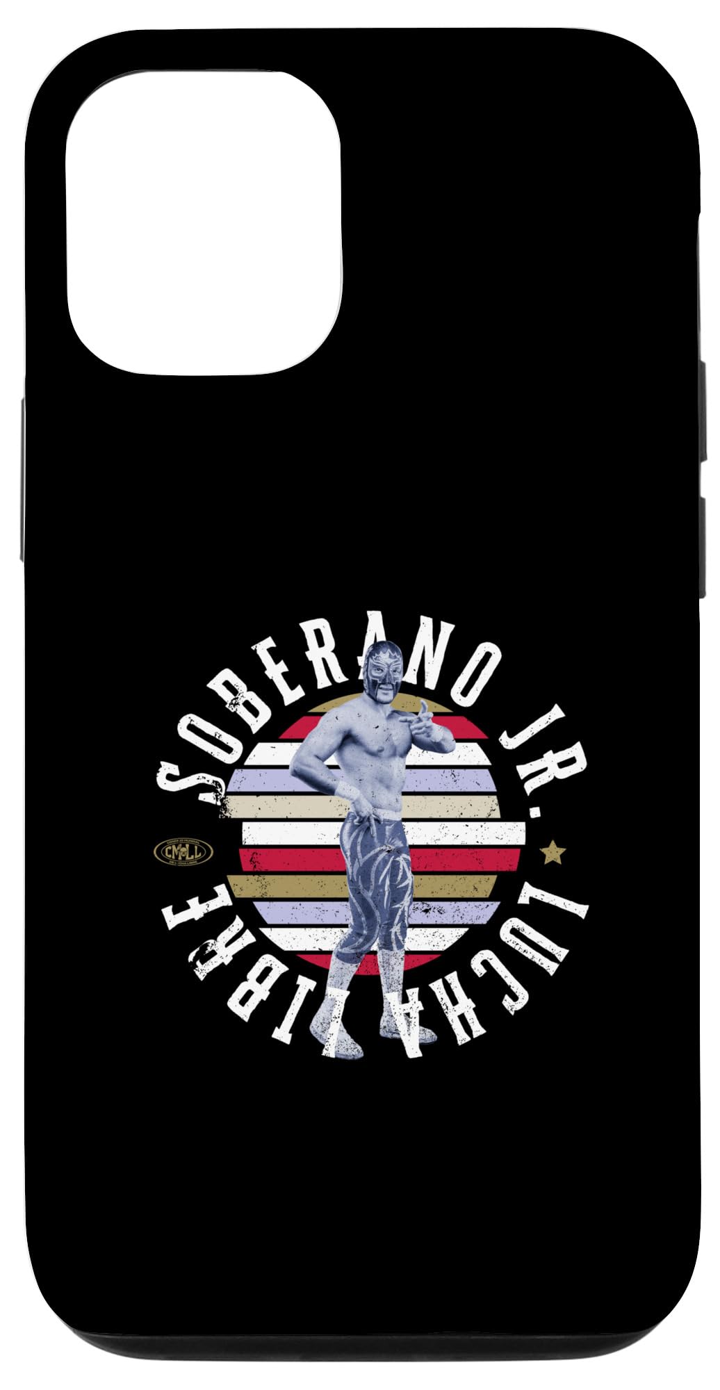 iPhone 13 Soberano Jr. Mexican Luchador Ideal for men and women. Case โ image 1