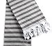 Cacala Turkish SAR Towels Peshtemal Highly Absorbent Quick and Easy Dry Soft and Comfortable for Shower, Spa, Pool, Gym and Yoga 100% Cotton SAR Series, 37