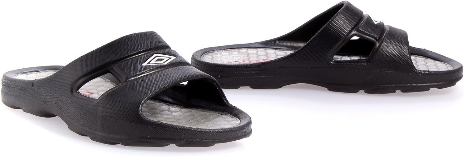 Amazon.com | Umbro Slide Black | Sandals