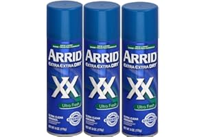 ARRID XX Ultra Clear Anti-Perspirant Deodorant Spray, Ultra Fresh, 6 Ounce (Pack of 3)