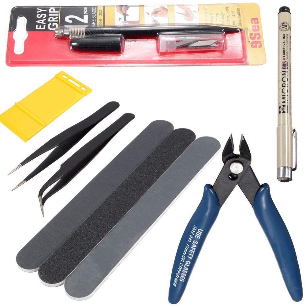 Poweka Modeler Tools Kit for Gundam Maker Car Model Building Repair