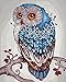 BOSHUN Paint by Numbers Kits with Brushes and Acrylic Pigment DIY Canvas Painting for Adults Beginner- Lucky Owl 16 x 20 inch(without Frame)