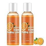 SKTN Korean Orange Peeling Lotion, Vitamin+ Orange