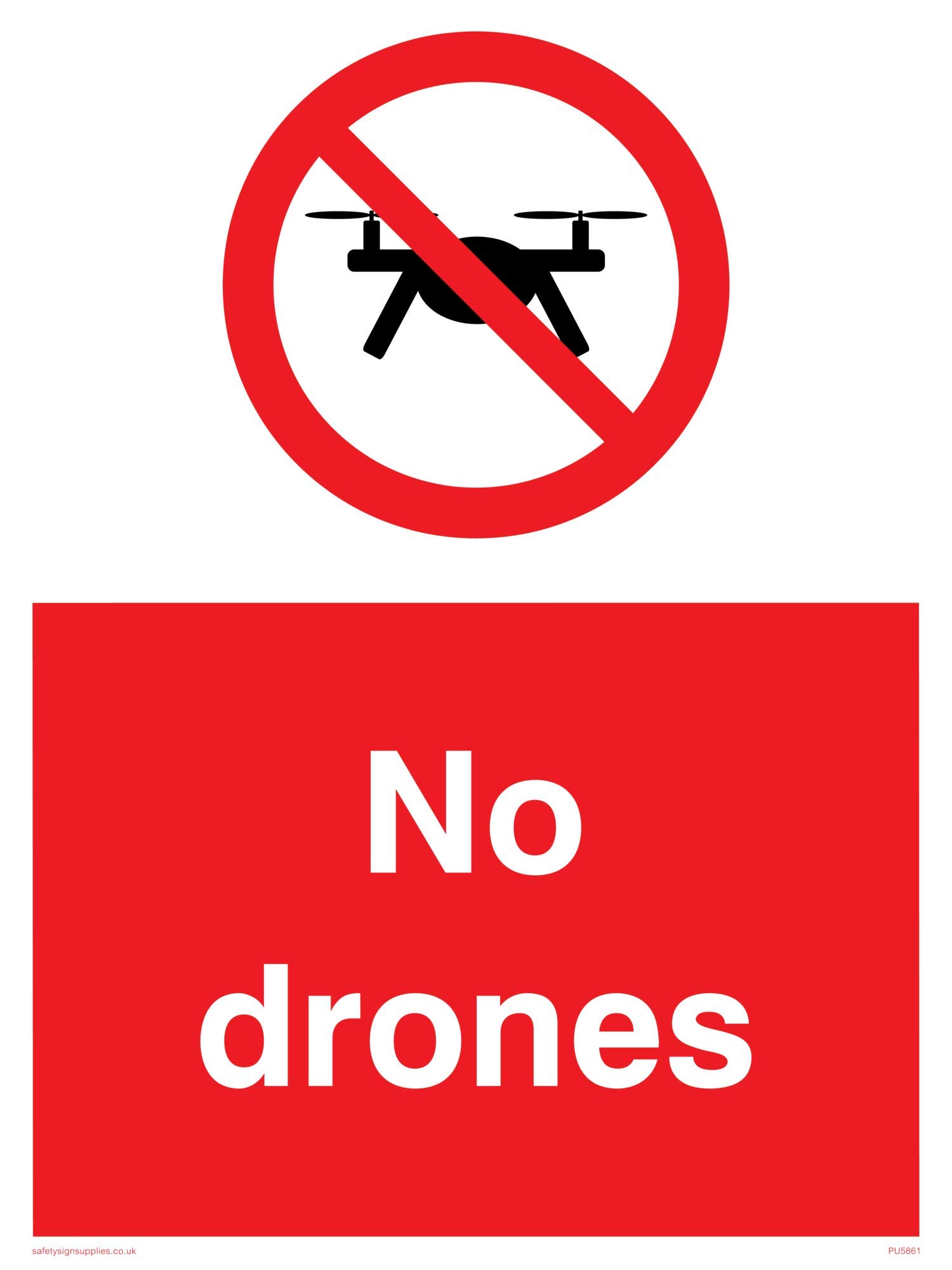No drones