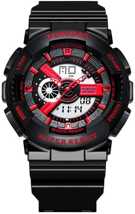 Buy Tokdis GTX-4 Black Analogue-Digital Multifunction Watch for Men at ...