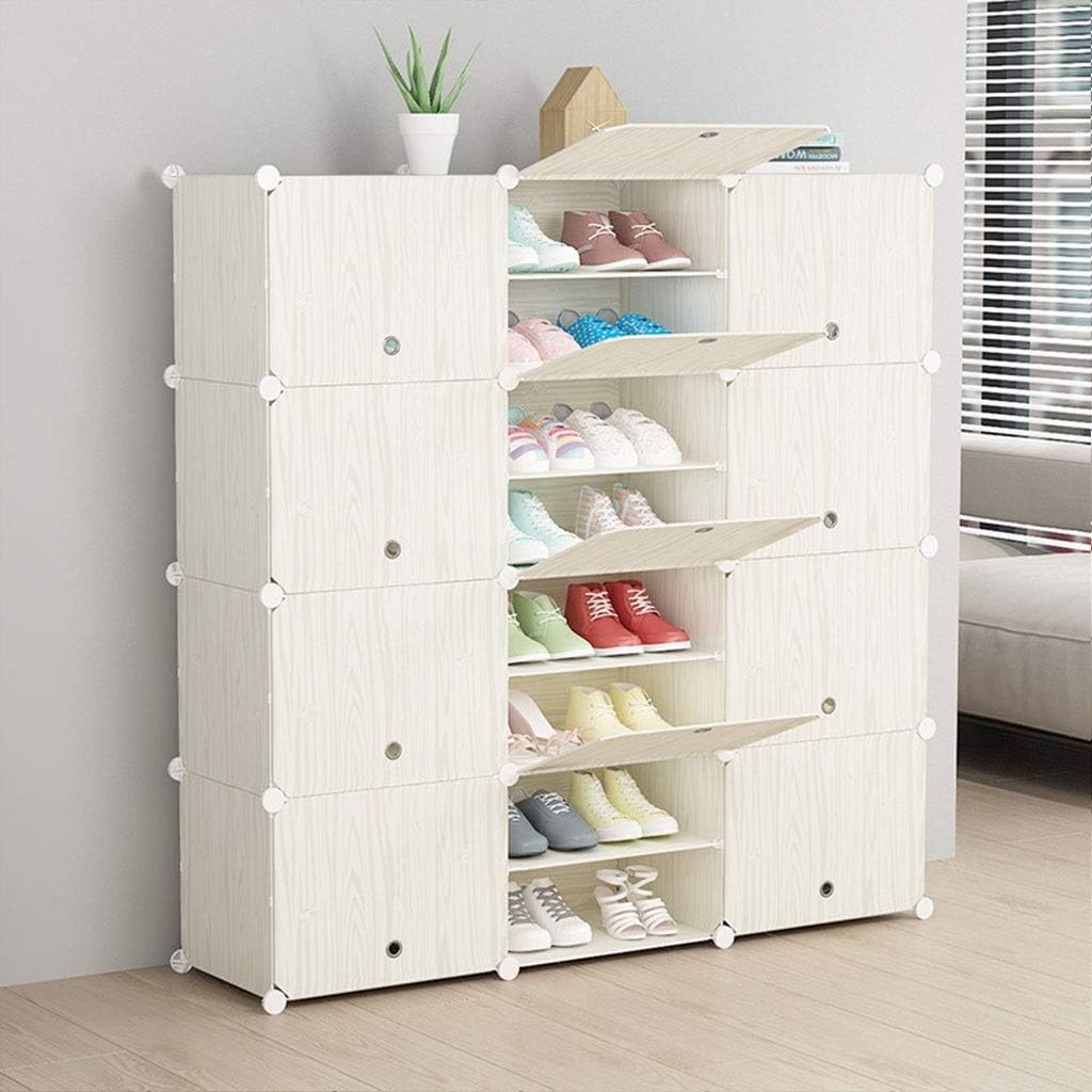 XBDD Moderno zapatero simple zapatero de resina, a prueba de polvo