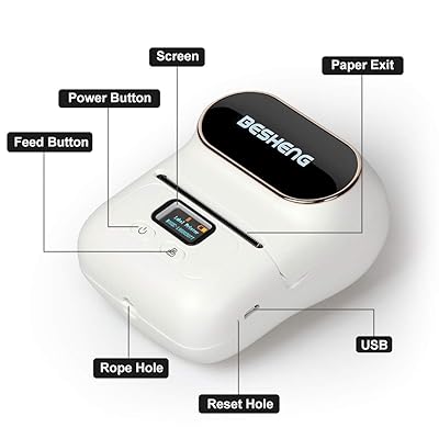 handheld address label printer