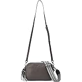 EChoSYDBel Genuine Leather Crossbody Bag Square Camera Messenger bag Women Purse Phone Handbag with Two Shoulder Straps