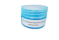 Blue Fluorescent Fingerprint Powder for
