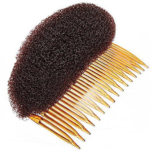 Polytree 3pcs Women's Hair Styler Volume Bouffant Beehive Shaper Bumpits Bump Foam on Clear Comb