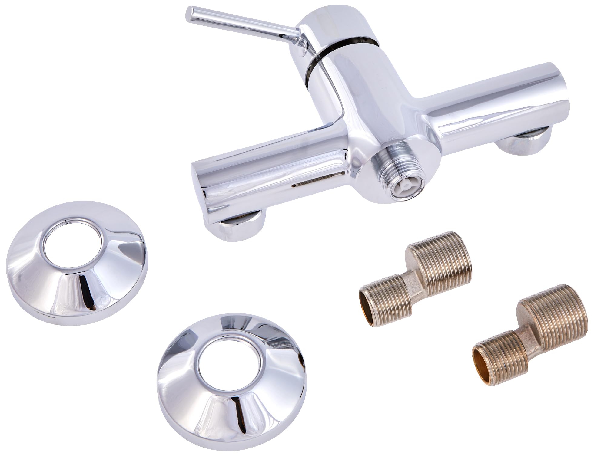 Cornat Calo CAL3 High Quality Brass Body Chrome-Plated 1/2 Inch Outlet/Single Lever Mixer Tap for Surface Mounting, Shower Fitting
