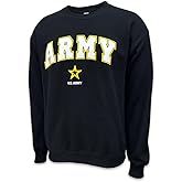 Armed Forces Gear Men's US Army Arch Star Crewneck Sweatshirt - Official Licensed US Army Sweatshirts for Men