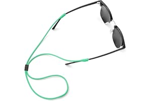 Pilotfish Premium Silicone Sunglasses Strap, Adjustable Glasses Retainer with Unique Passthrough Design – Universal Fit