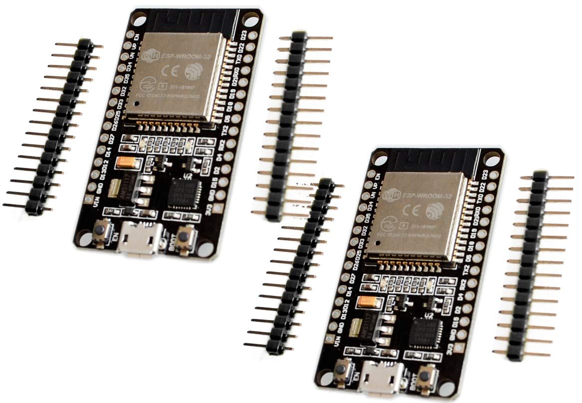 2pcs ESP32 Development Board WiFi+Bluetooth Dual Cores ESP-32 ESP-32S Ultra-Low Power
