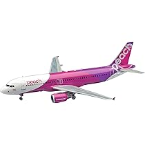 Peach Aviation Airbus A320 (Plastic Model) : Amazon.ca: Toys & Games