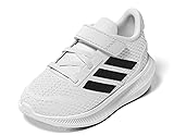 adidas Run Falcon 5 Sneaker, White/Black/Black, 12