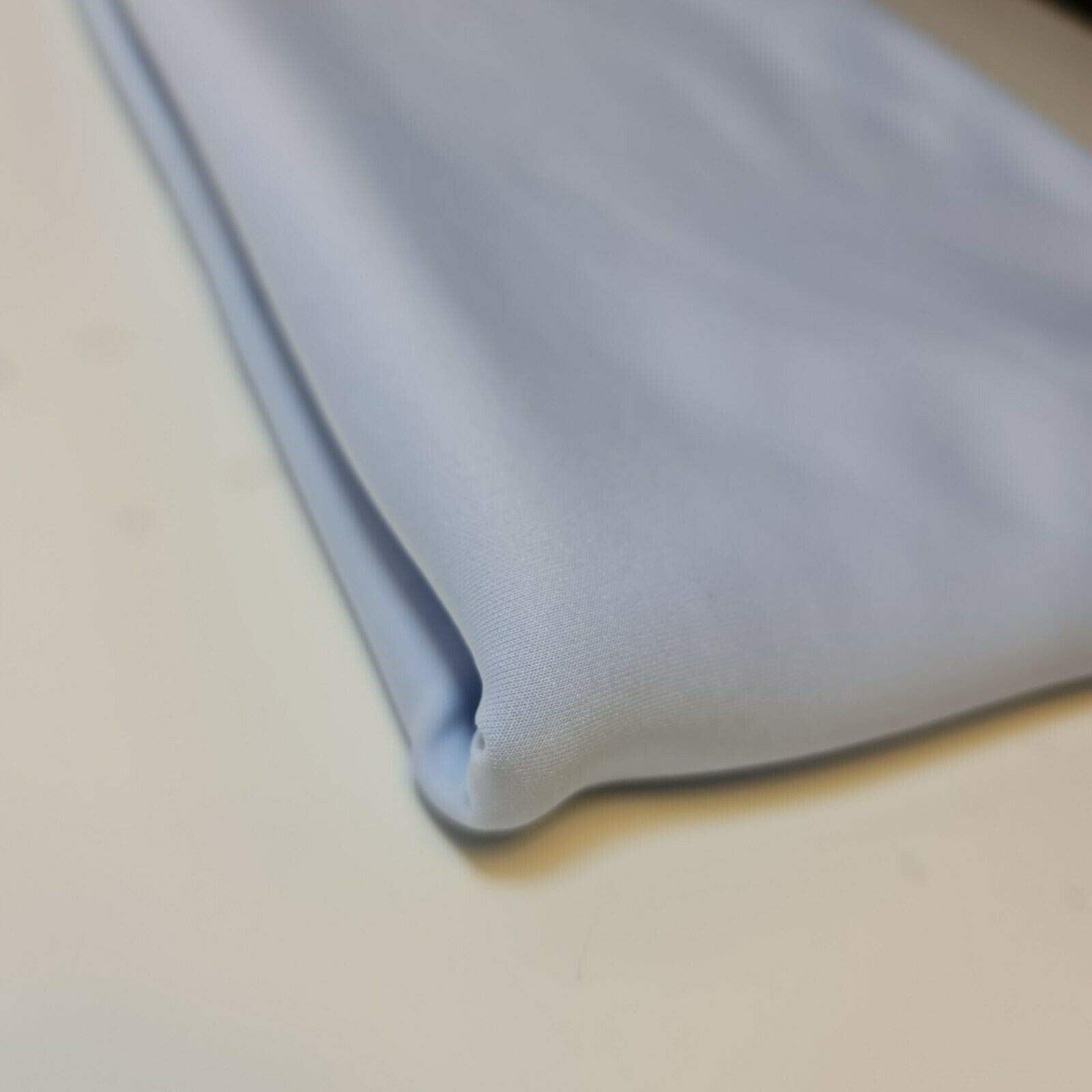 Plain Scuba/Crepe Jersey Stretch Spandex Dress Fabric Material 58" Wide (Pale Blue #2) — image 1