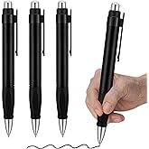 lyforx Big Fat Pens - Enhanced Writing Stability for Arthritis and Elderly Easy Thick Grip 3pcs Black
