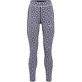 Kari Traa Rose High Waisted Women's Base Layer Leggings, 100% Merino Wool Knit Winter Warm Pants, Soft Base Layer Leggings Pants, Royal, X-Small