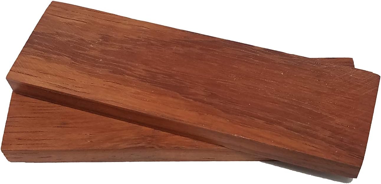 Buddha4all Exotic Natural Wood Knife Handle Scales Wood Knife Scales Knife Handle Material Knife Making Material Knife Making Supplies Knife Handle Wood Scales (Design-5)