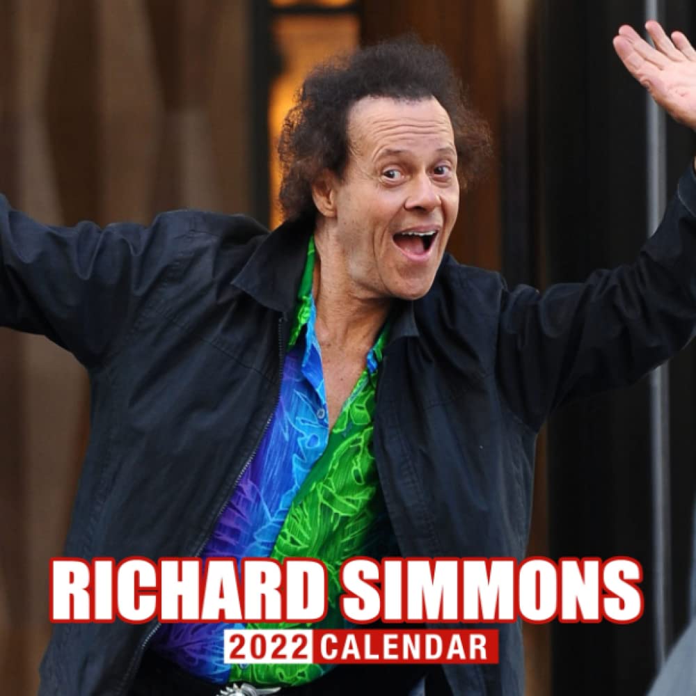 Richard Simmons Calendar 2022: An Amazing Item That We Of Richard Simmons Should Have A Copy To Enjoy And Have Fun. Lunar Moon Phases I International, Us, Uk, De And Ca Holidays.: