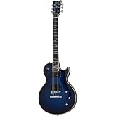 Schecter Solo-II Supreme Electric Guitar - See Thru Blue Burst