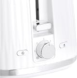 Russell Hobbs Eden 2 Slice Toaster 6 Browning 800W High Lift White view 3